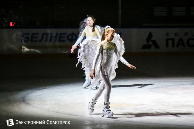 Ледовая дискотека в Солигорске