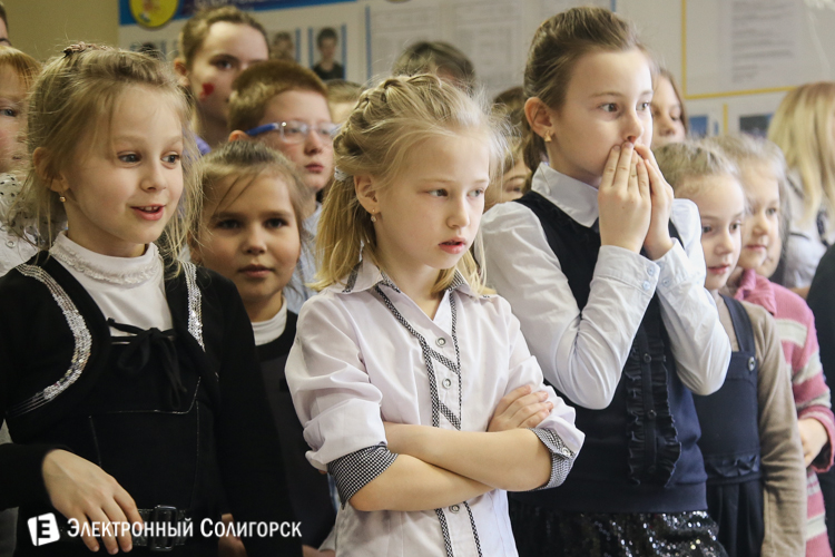 День влюбленных в школах Солигорска