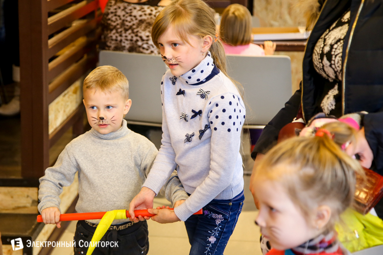Детский праздник в Гудзоне