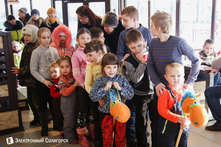 Детский праздник в Гудзоне. Солигорск