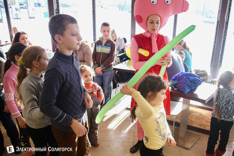 Детский праздник в Гудзоне. Солигорск