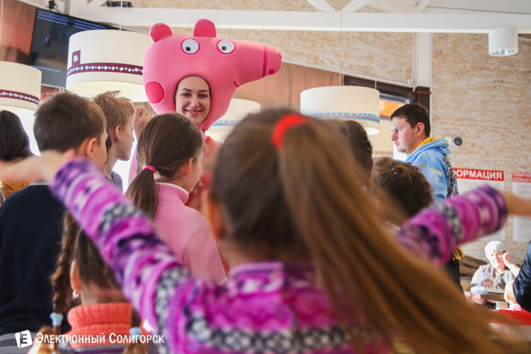 Детский праздник в Гудзоне. Солигорск