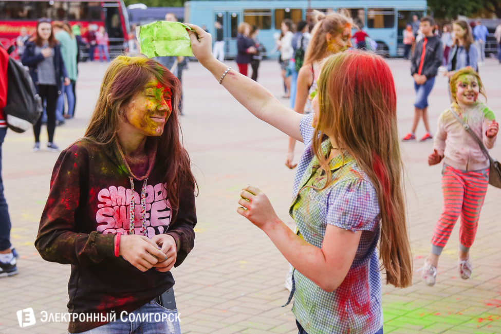 фестиваль красок Солигорск