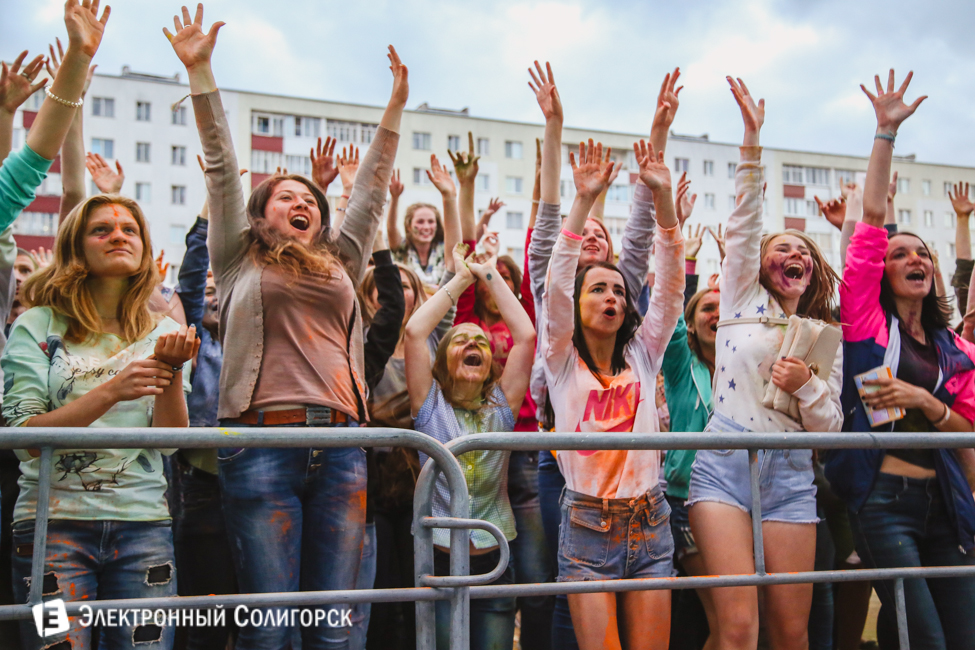 фестиваль красок Солигорск