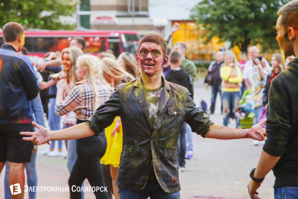 фестиваль красок Солигорск