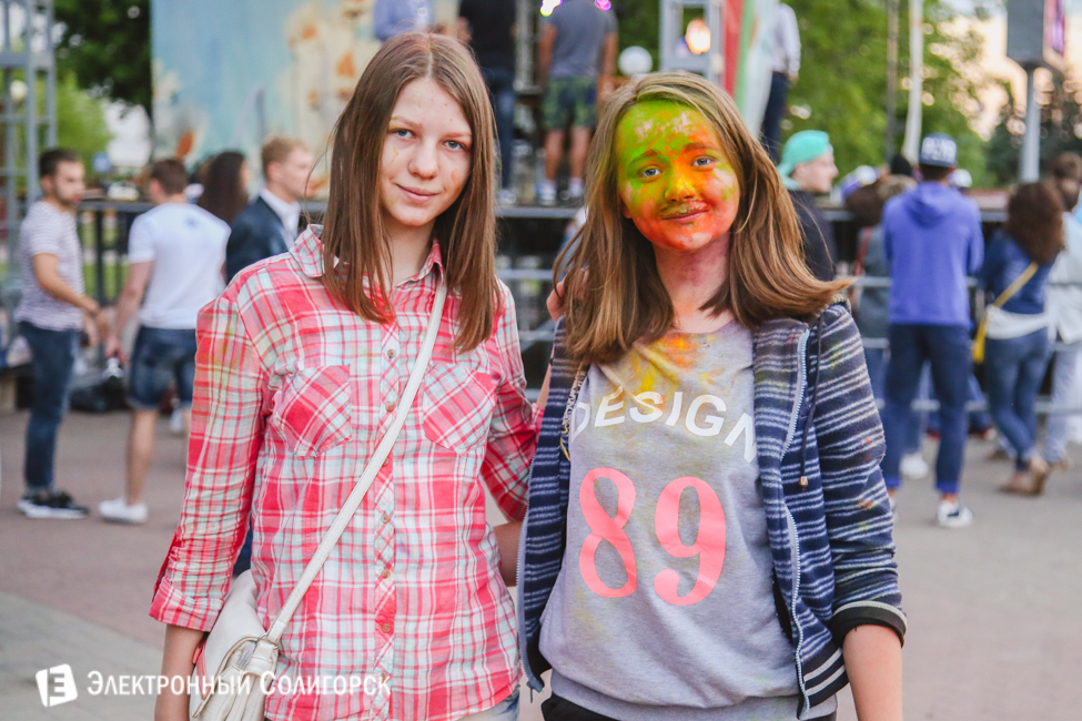фестиваль красок Солигорск