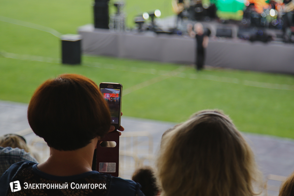 концерт на стадионе Солигорск
