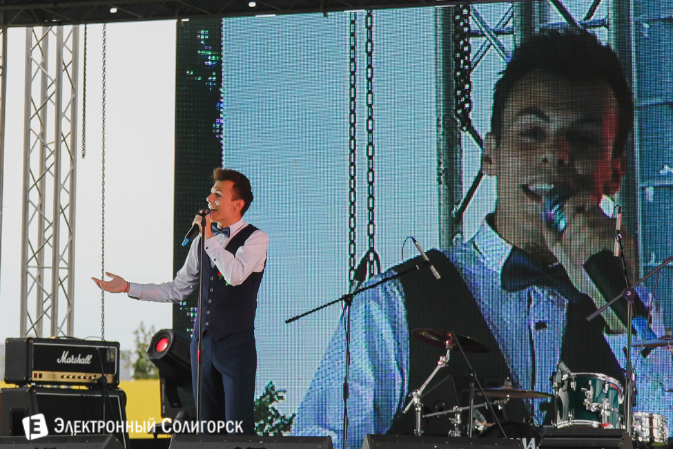 концерт на стадионе Солигорск