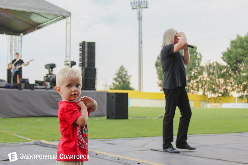 концерт на стадионе Солигорск