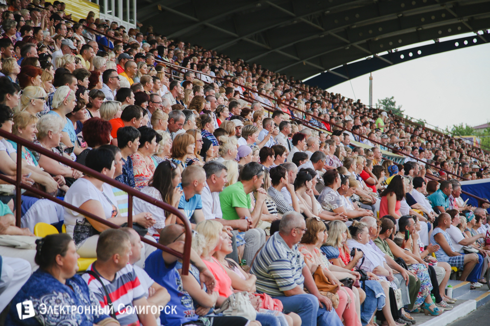 концерт на стадионе Солигорск