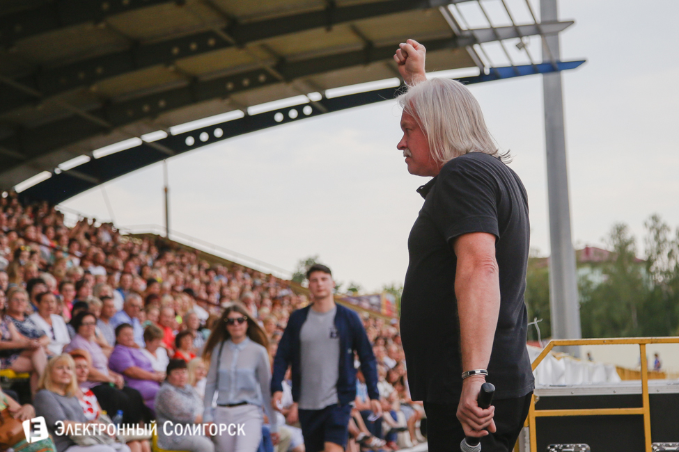 концерт на стадионе Солигорск