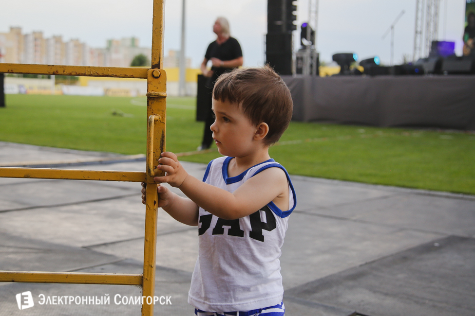 концерт на стадионе Солигорск