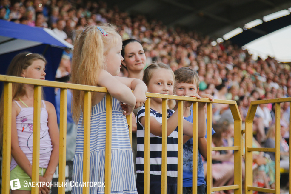 концерт на стадионе Солигорск