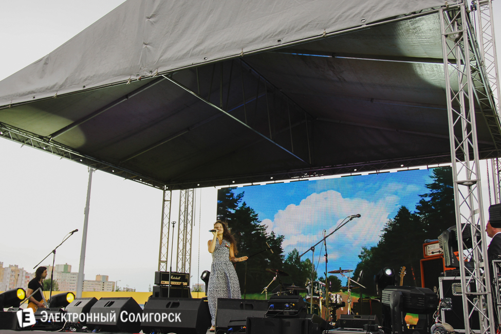 концерт на стадионе Солигорск