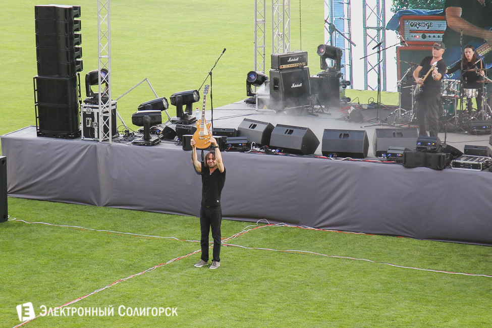 концерт на стадионе Солигорск