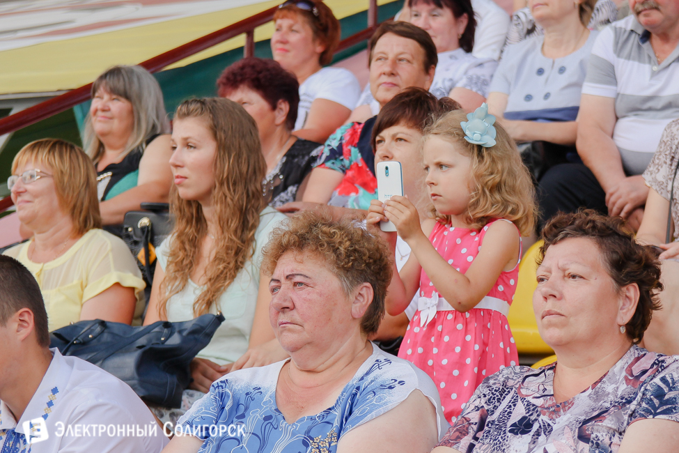 концерт на стадионе Солигорск
