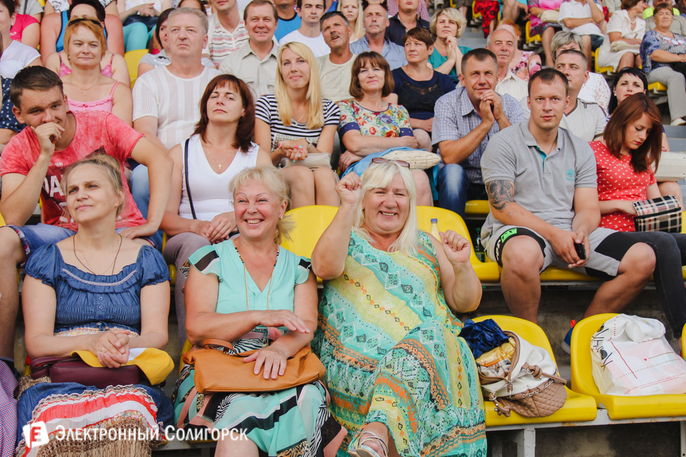 концерт на стадионе Солигорск