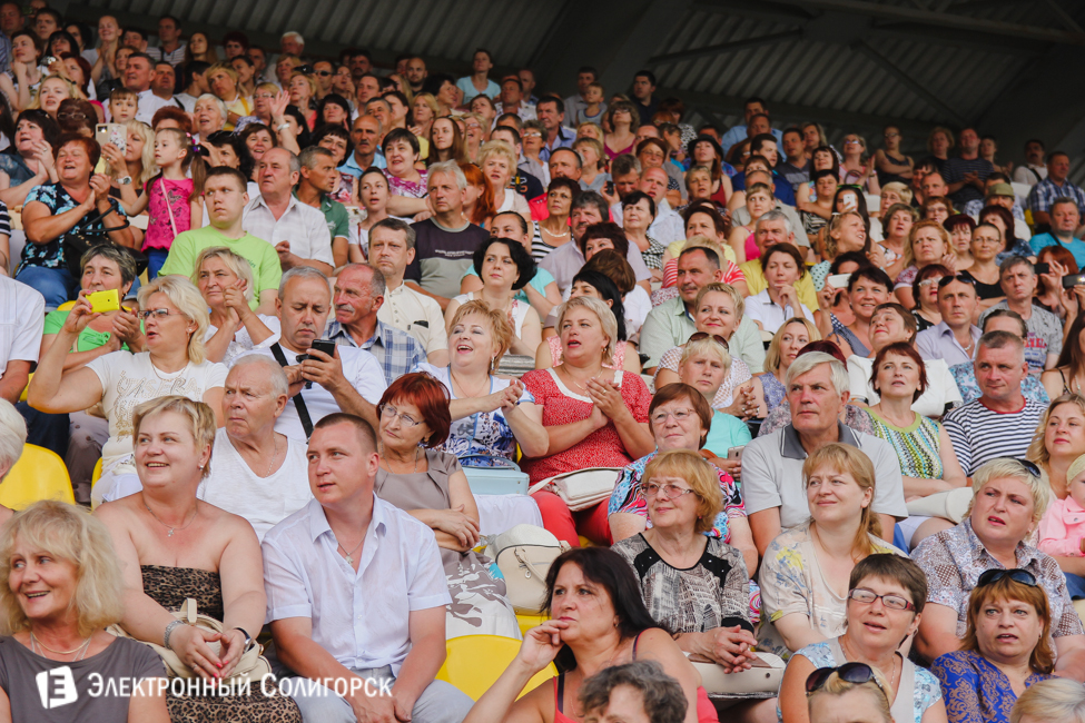 концерт на стадионе Солигорск