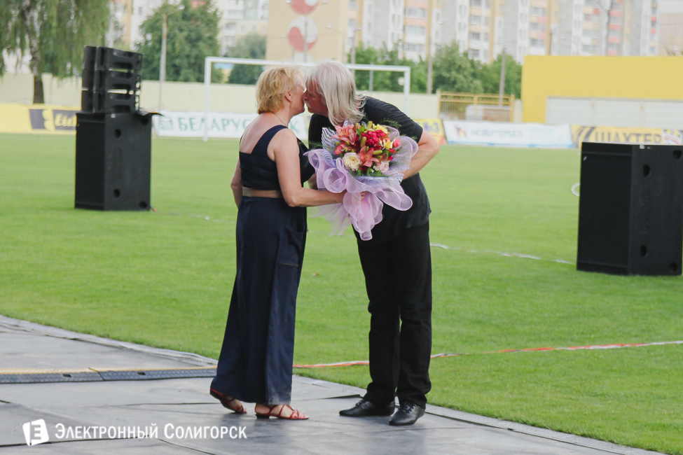 концерт на стадионе Солигорск