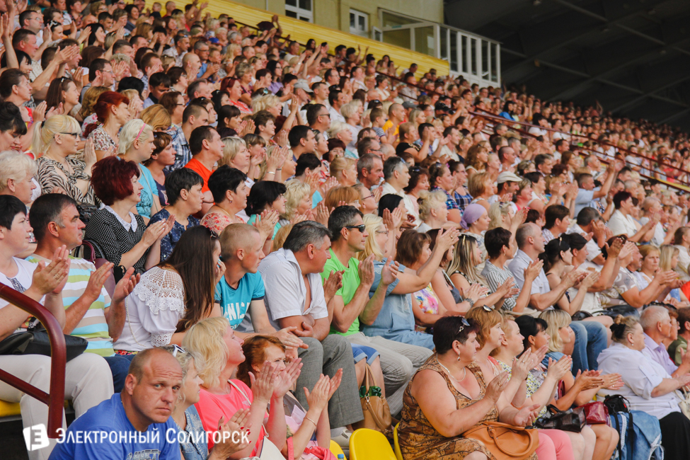 концерт на стадионе Солигорск