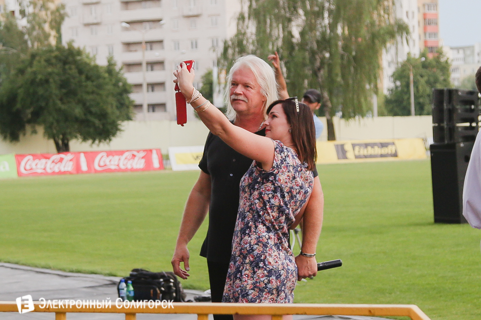 концерт на стадионе Солигорск