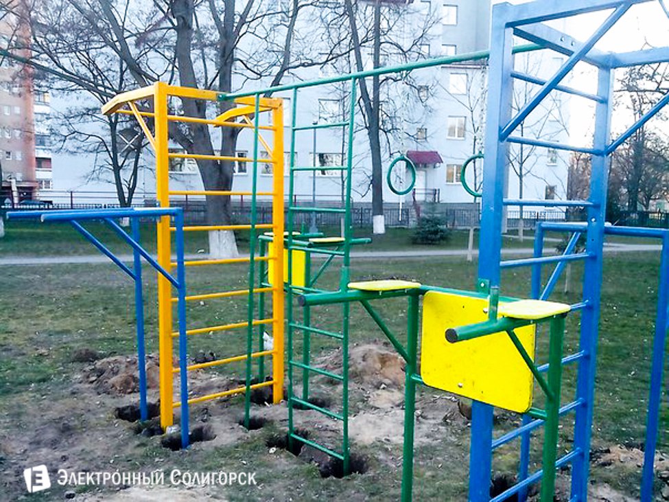 Площадка для спорта Солигорск