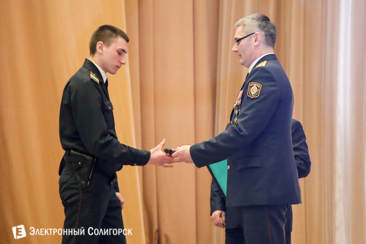 Награждение в Солигорском РОВД