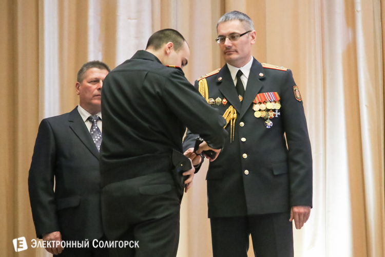Награждение в Солигорском РОВД