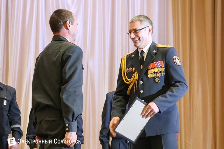 Награждение в Солигорском РОВД