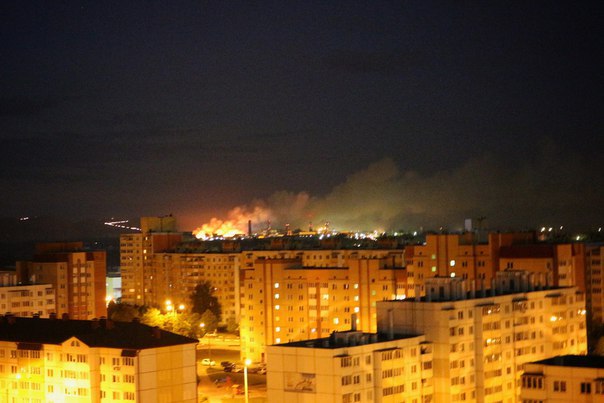 пожар на складе 1 РУ Беларуськалий