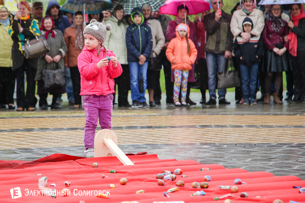 Празднование Пасхи в Солигорске