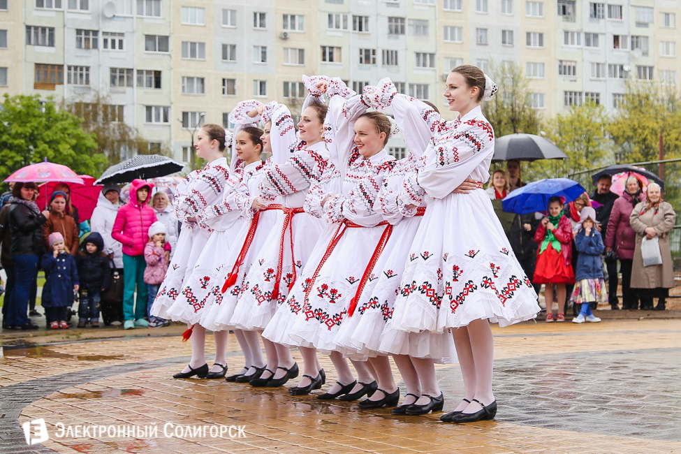 Празднование Пасхи в Солигорске