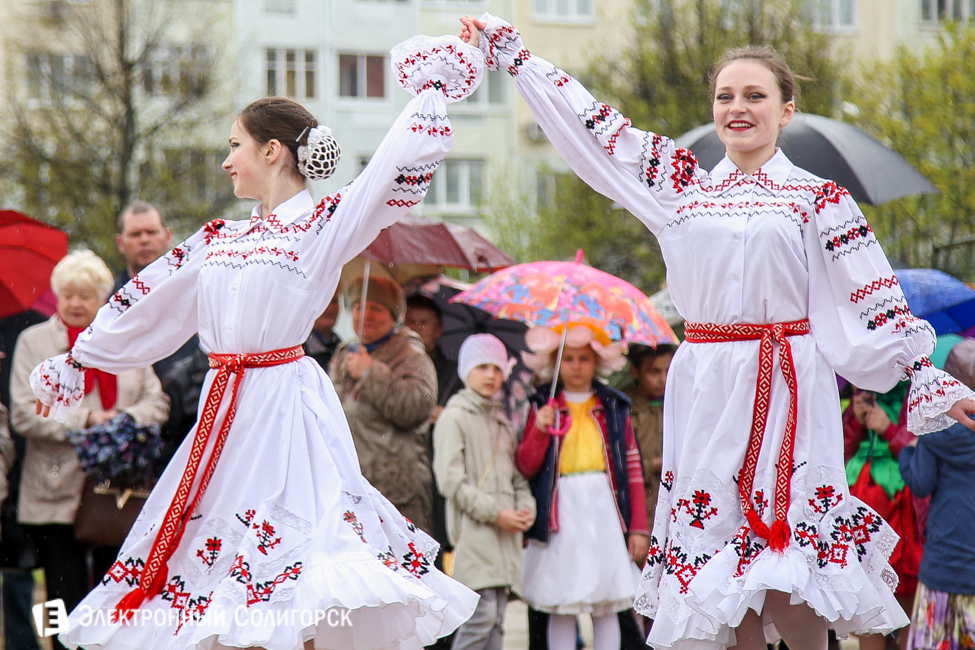 Празднование Пасхи в Солигорске