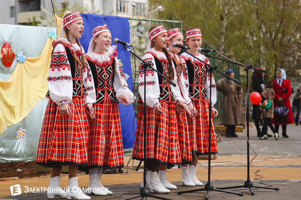 Празднование Пасхи в Солигорске