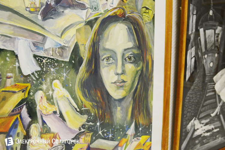 выставка детской художественной школы Солигорск