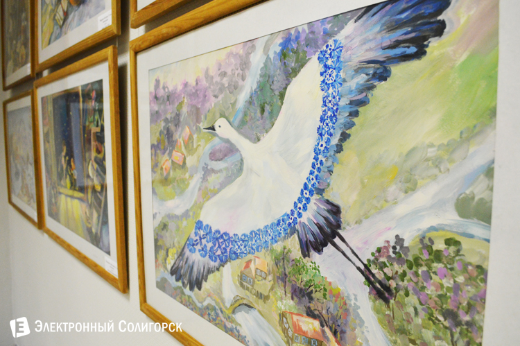 выставка детской художественной школы Солигорск
