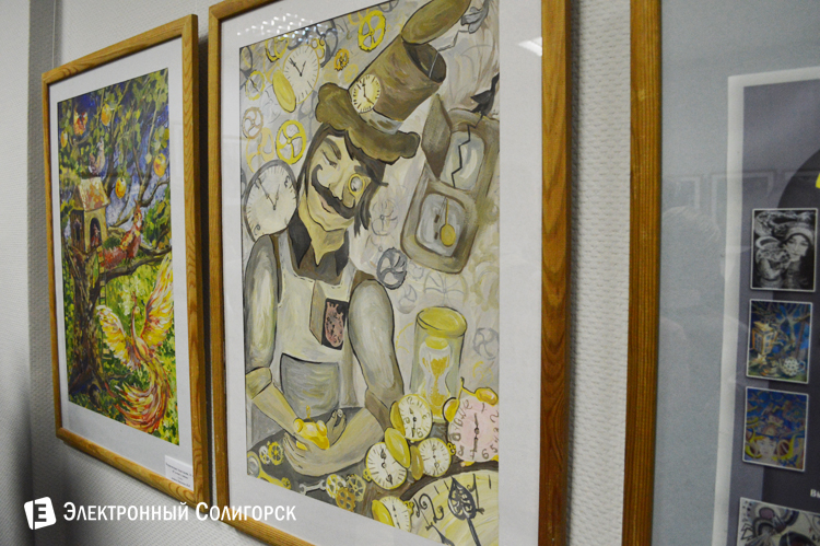 выставка детской художественной школы Солигорск