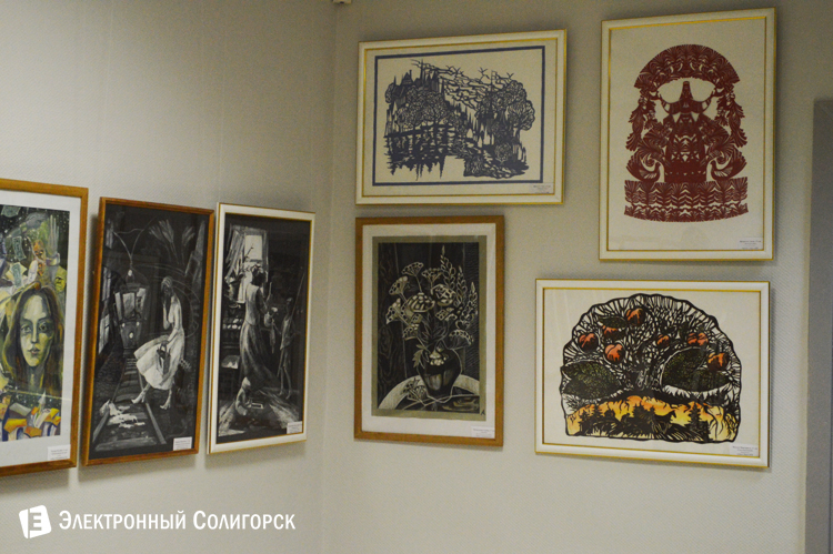 выставка детской художественной школы Солигорск