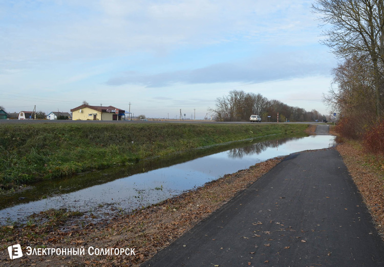 Велодорожка Солигорский район