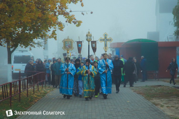 Крестный ход в Солигорске
