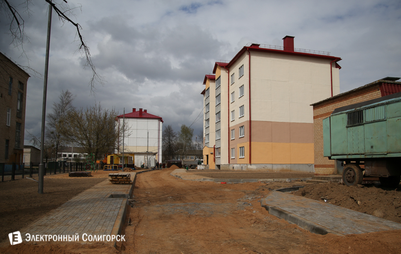 улица строителей Солигорск