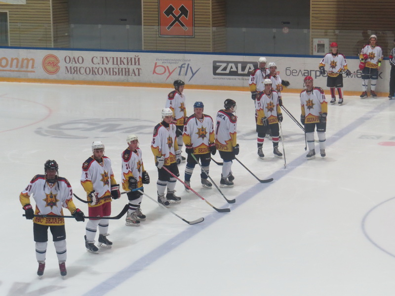 турнир МЧС по хоккею Солигорск