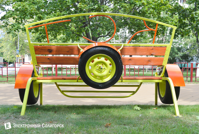 скамейки Солигорск Калийспецтранс