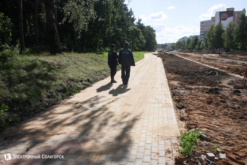 Набережная Солигорск