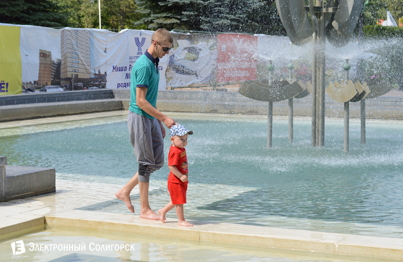 фонтан Солигорск