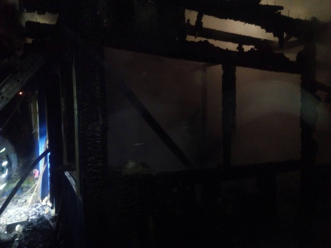 пожар д. Малый Жабин, Солигорск