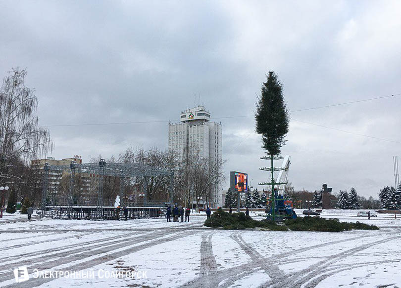 площадь Солигорск