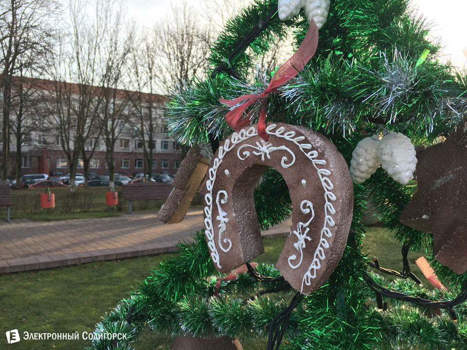 конкурс ёлок Солигорск