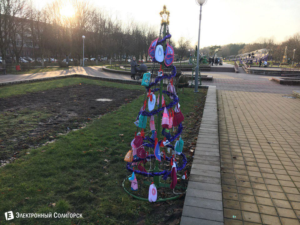 конкурс ёлок Солигорск