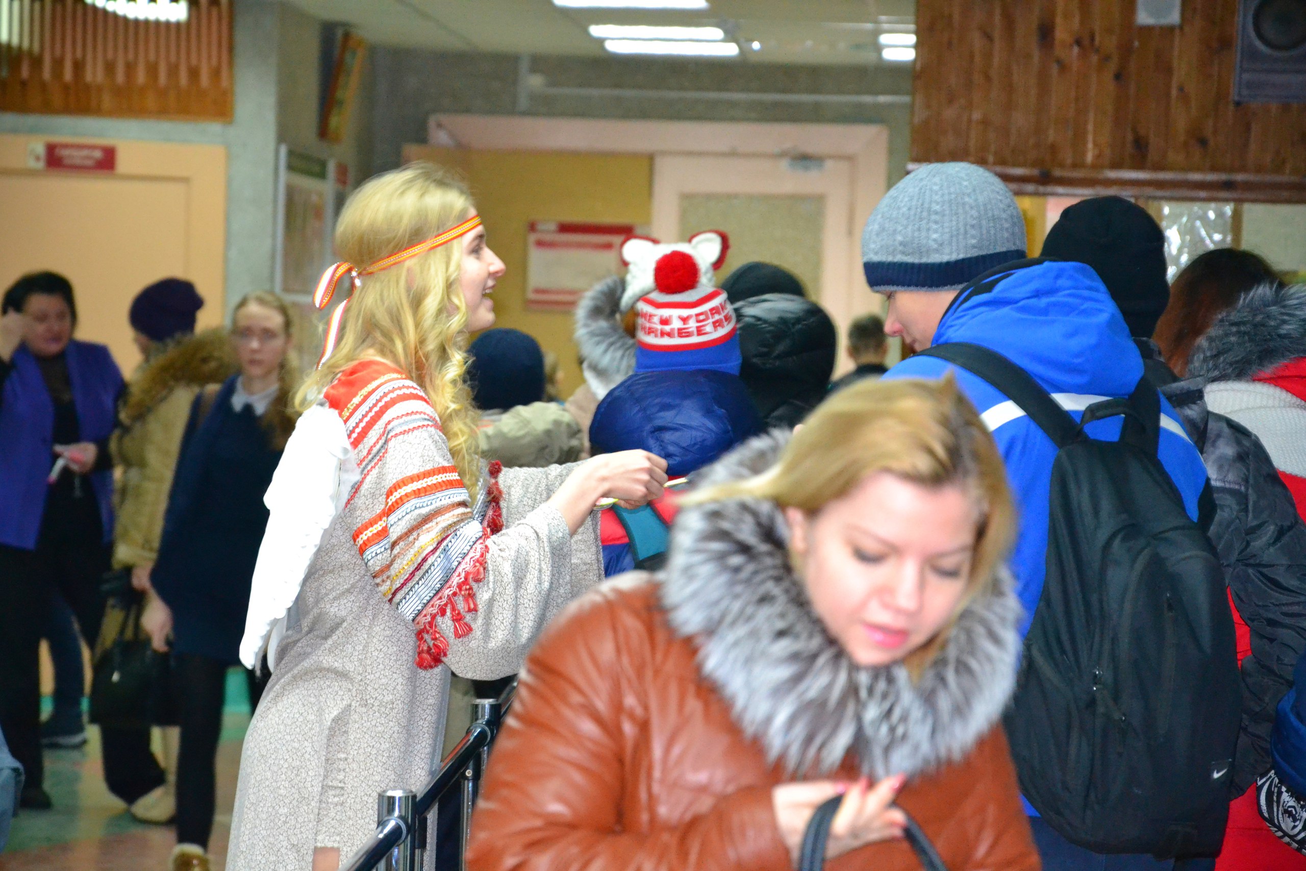 гимназия №2 Солигорск 14 февраля